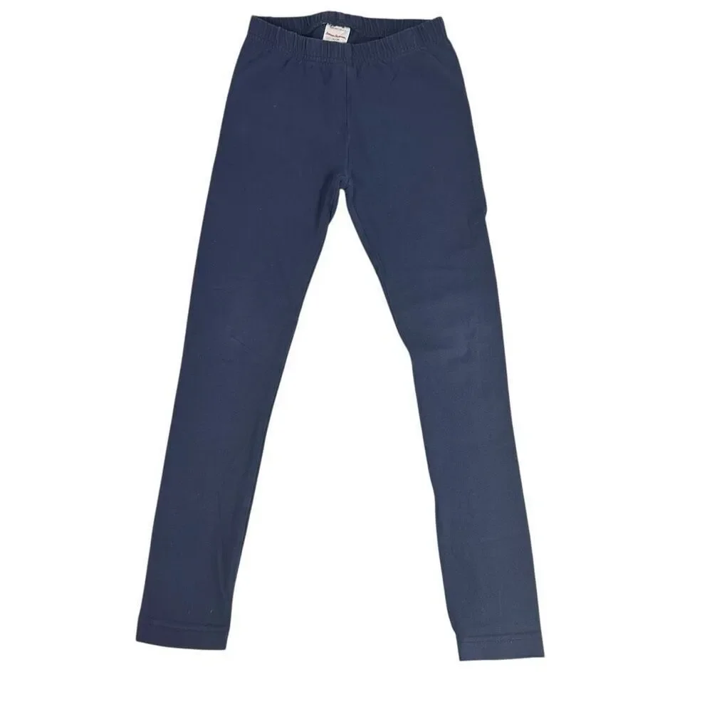 Hanna Andersson 6-7 Slim Leggings Dark Blue